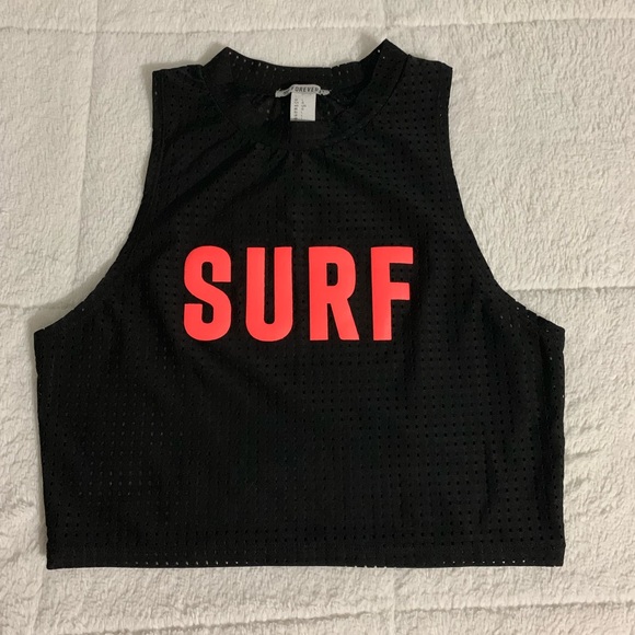 Forever 21 surf mesh tank - Picture 2 of 5